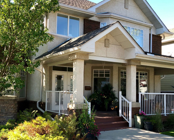 The outside of Edmonton's Compassion House